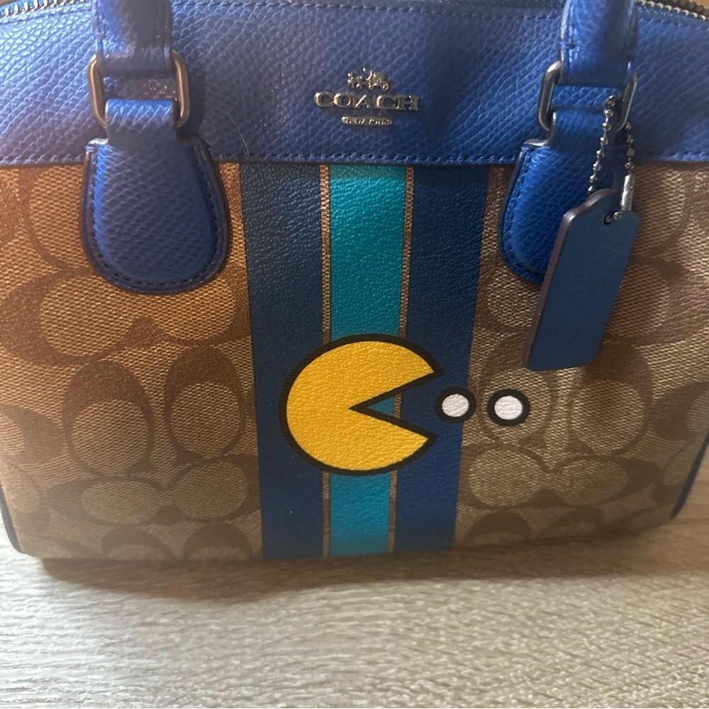 COACH LIMITED EDITION PACMAN MINI BENNETT SATCHEL has been authenticated - Picture 11 of 11